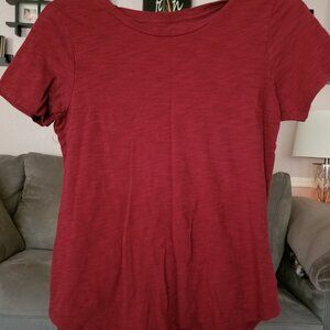 Old Navy Everyday Maroon Short Sleeve